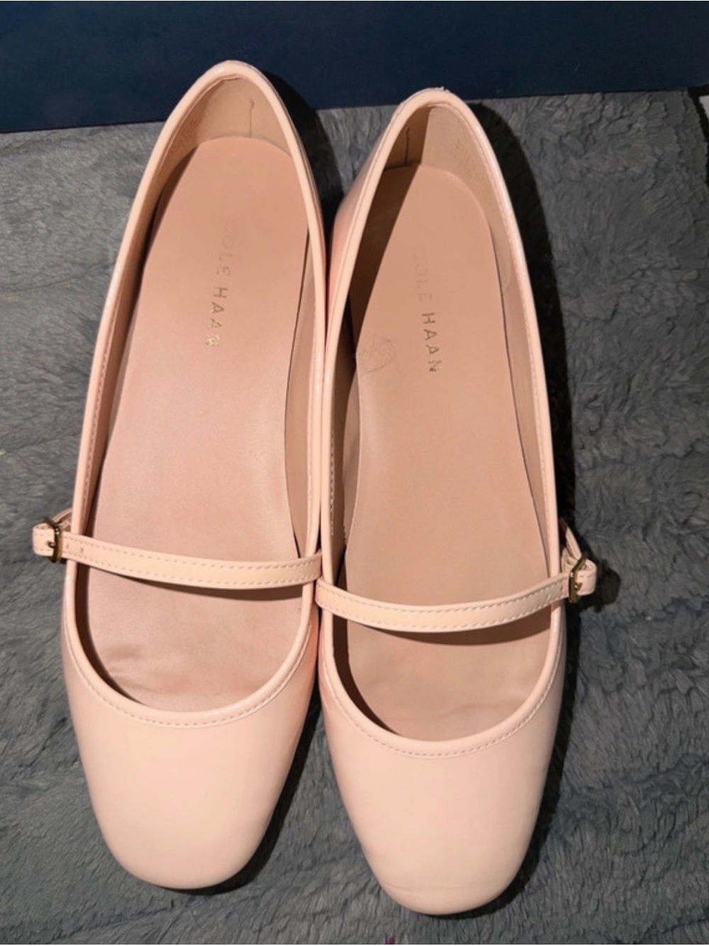Cole Haan Pink Patent Mary Jane Flats 7.5 - Picture 3 of 10